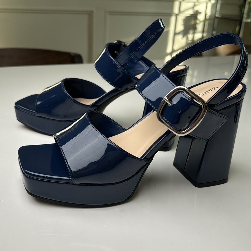 Marc Fisher Women's Graduate Heeled‎ Sandal, Size 8.5 - Picture 5 of 6